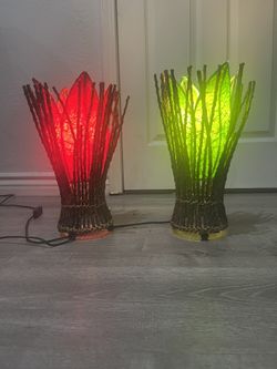 2 Lamps For Sale