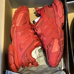 balenciaga Track Red And Blue Pair 