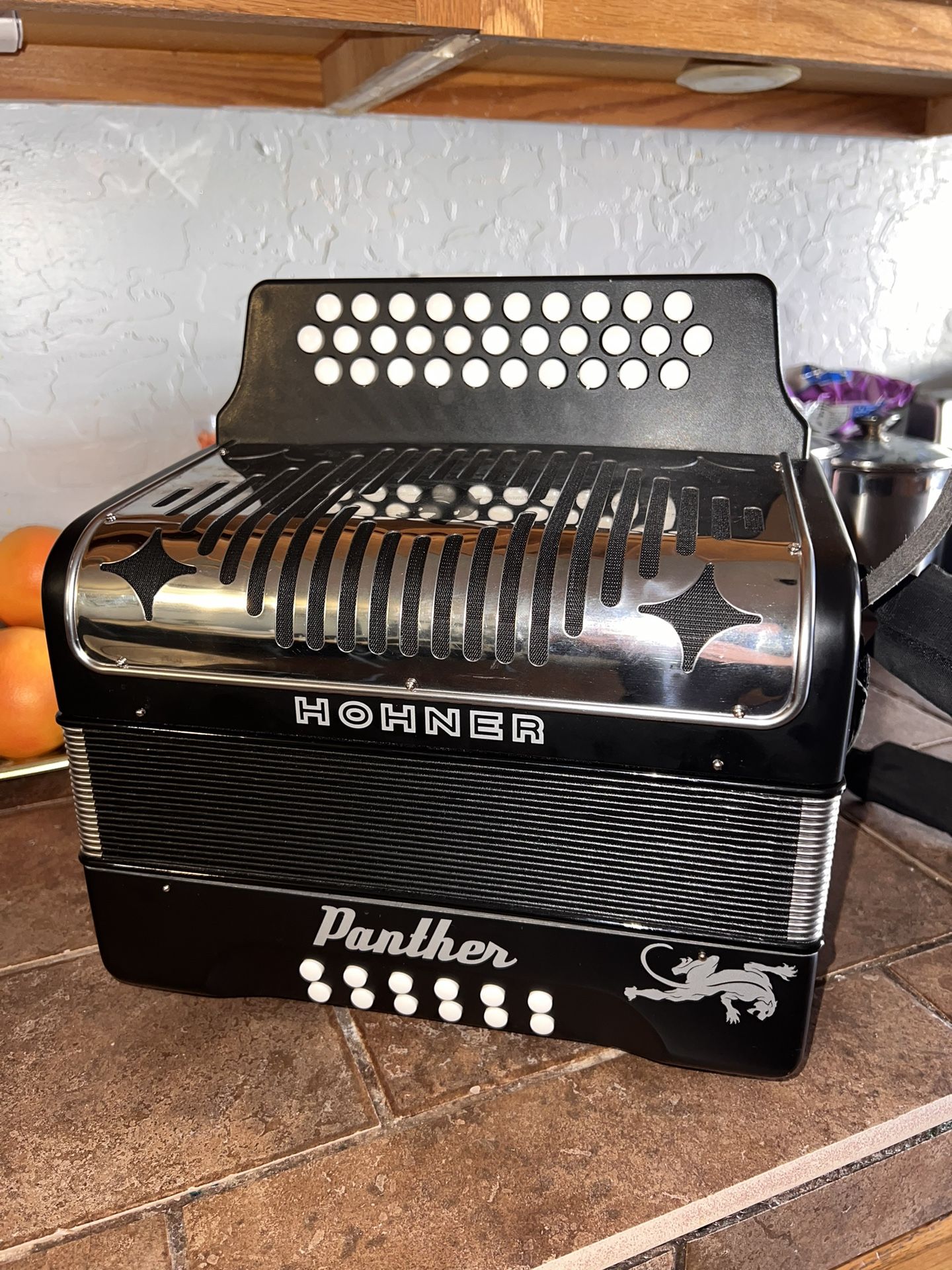 HOHNER PANTHER USED DIATONIC ACCORDION
