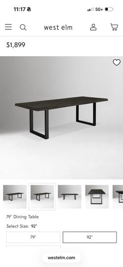 West elm dining table