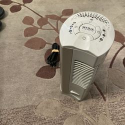 17" oscillating personal Tower Fan, Gray