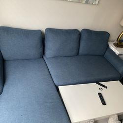 Small Sectional W Chair And Table Set Included 