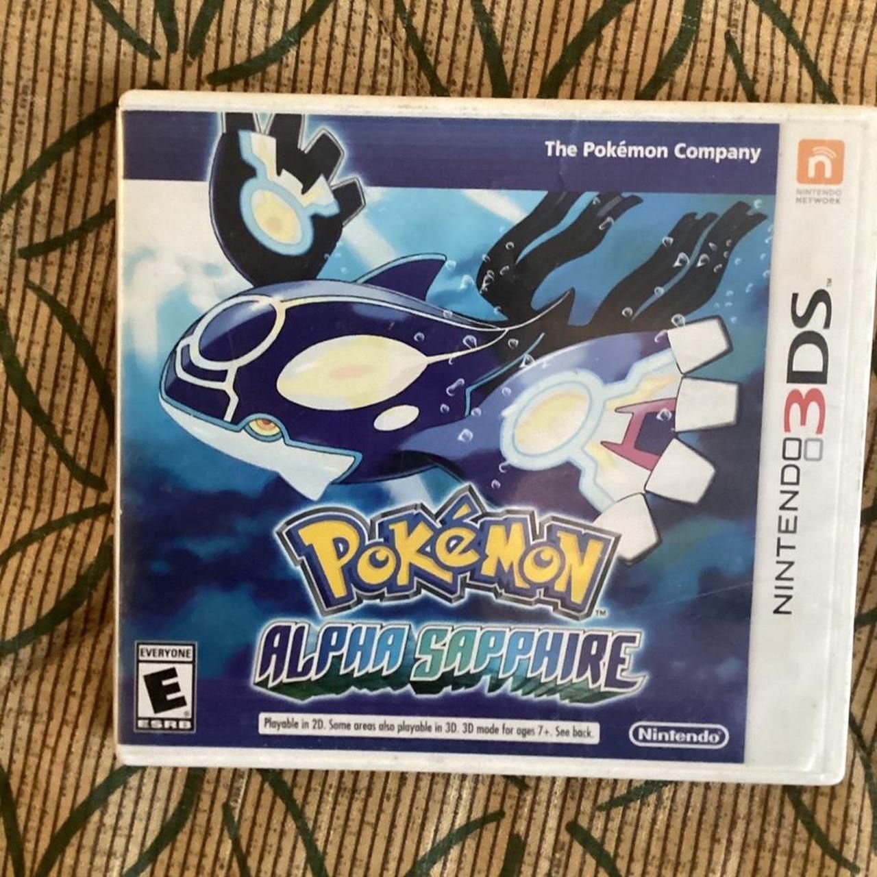 Pokémon Alpha Sapphire Cartidge