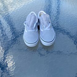 Light Grey Vans Sz 51/2 Men - 7 Women 