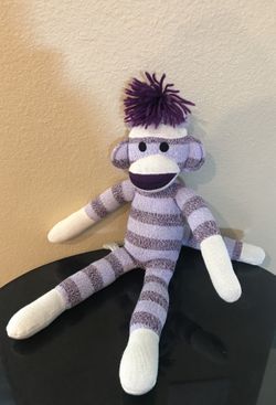 Purple sock hot sale monkey