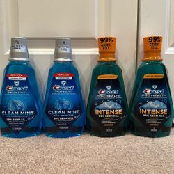 Crest mouthwash 1 liter: any 2 for $7