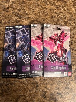 Gundam Steel Requiem GD03 Trading Card - New Sealed