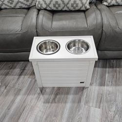 New Age Pet Piedmont ECOFLEX Pet Bowls, 4 Cups, Antique White