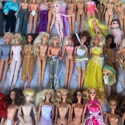 Barbie Dolls Lot 60 Pieces Ken Vintage