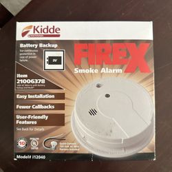 Kidde Fired Smoke Alarm w/Battery Backup Item #(contact info removed)8