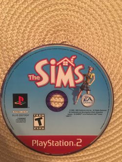 Sony PlayStation ps2 the sims