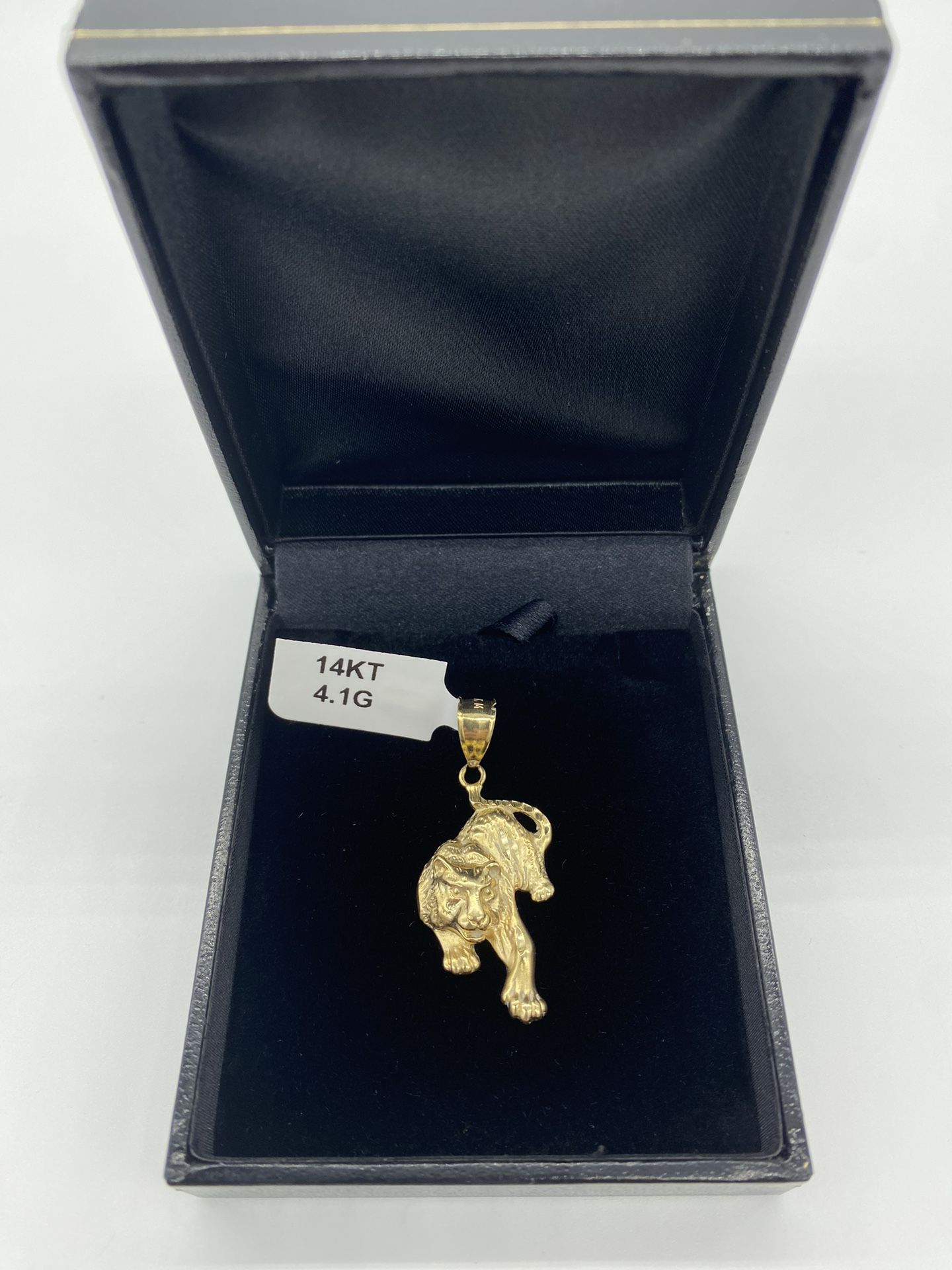 14KT YELLOW GOLD TIGER CHARM 4.1GR