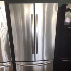 Kitchen Aid French Door Refrigerator Water And Ice Mujer Inside W-30”
