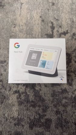Google Nest Hub 2nd Gen - Smart Home Speaker and 7" Display with Google Assistant - Charcoal