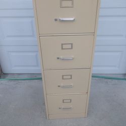 Heavy Metal File Cabinet 
