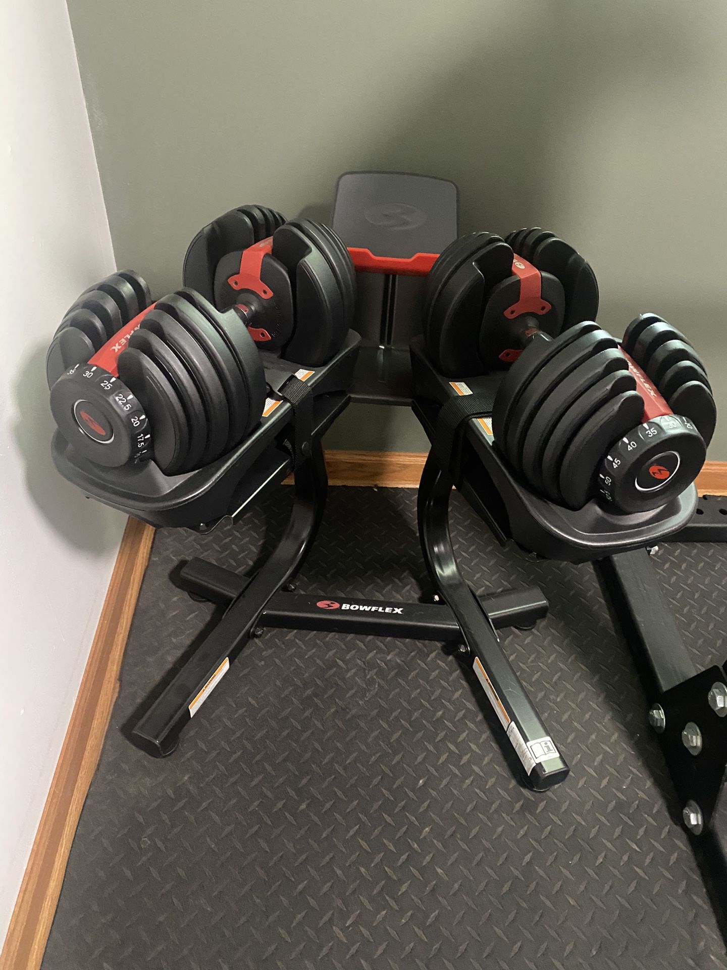 Bowflex Adjustable Weights 552 Dumbbells