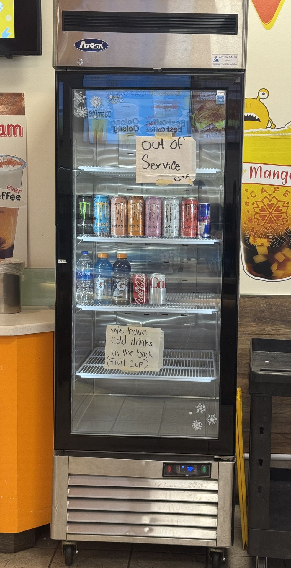 Fridge Not Cooling – As-Is