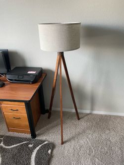 Wooden Floor Lamp