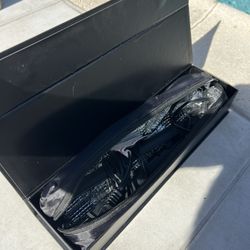 Xtava Gloss Factor Titanium Flat Iron - 1" Professional Hair Straightener with Travel Case