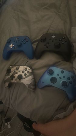 Xbox remote controllers.