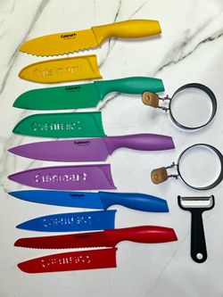 $10/all - Knives, egg shaper, veg peeler