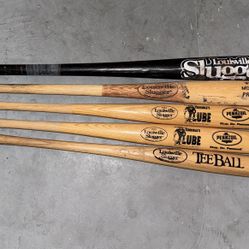 LOUISVILLE SLUGGER BASEBALL BATS