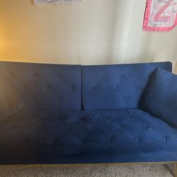 Blue Futon