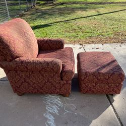 Chair And Ottoman