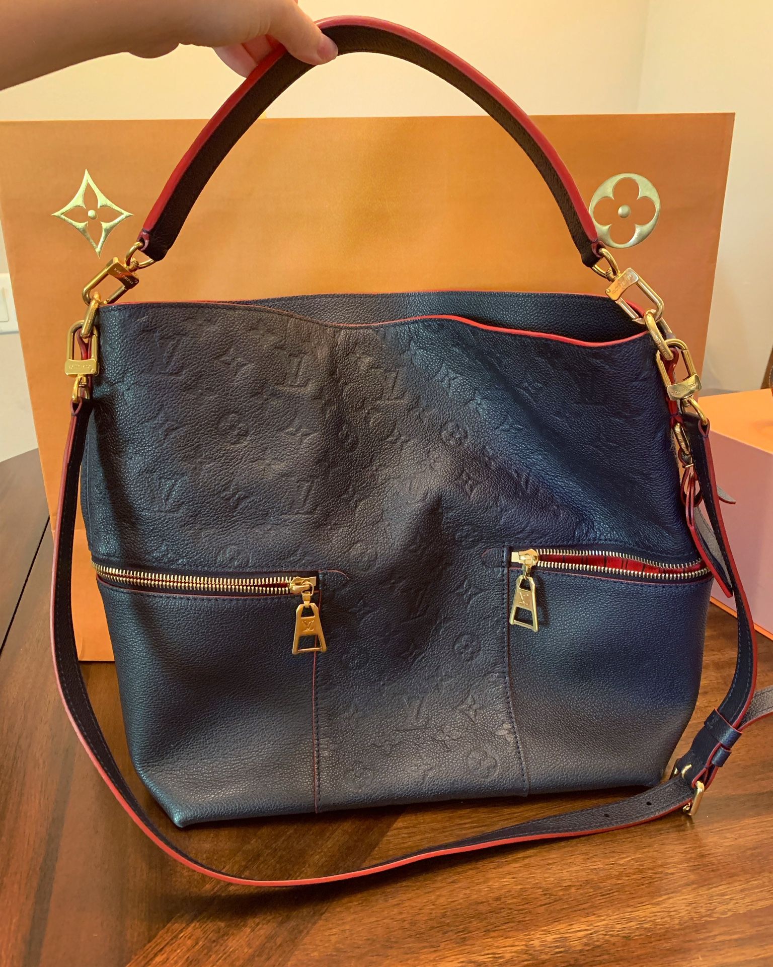 Louis Vuitton MÉLIE Shoulder Bag Handbag M44012
