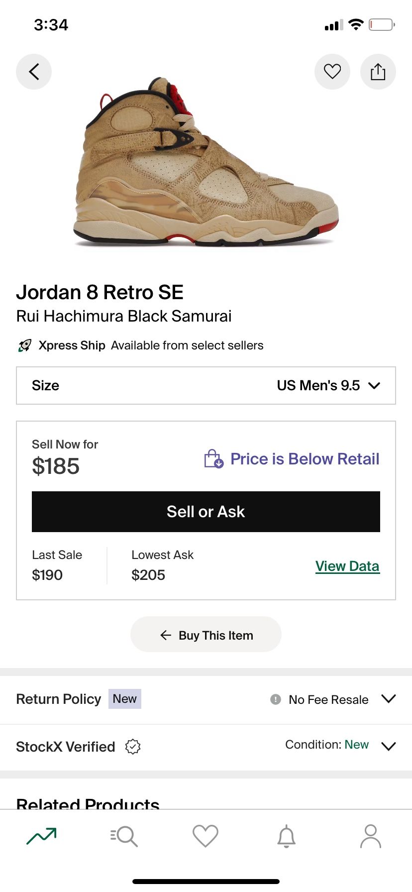 Jordan retro 8