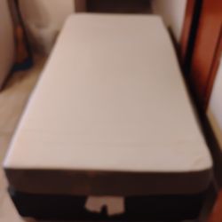 6 Inch Twin Memory Foam Mattress With Twin Box Spring