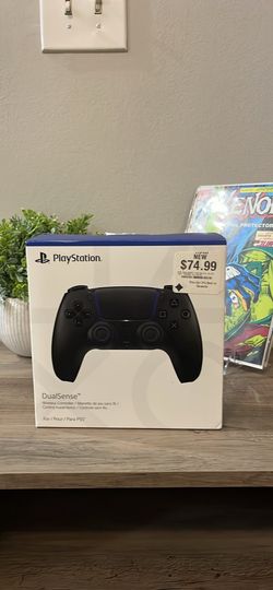 Black PS5 controller