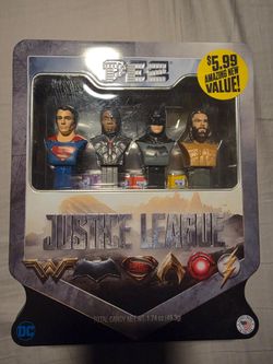 DC Justice League PEZ Dispenser Set