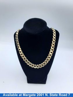 Cuban Link Chain - Yellow Gold 10k (.417) 53.8 grams 30 inch