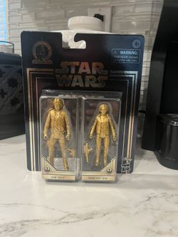 Star Wars Skywalker Saga Commemorative Edition Gold Figure Set