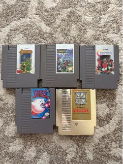 Nintendo nes games 35 each