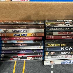 Blu-ray and DVDs