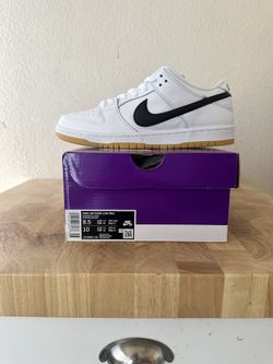 White Gum Bottoms Nike Sbs