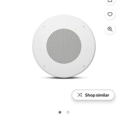 JBL Professional CSS8008 Commercial Series 5-Watt Ceiling Speaker, 8-Inch, White