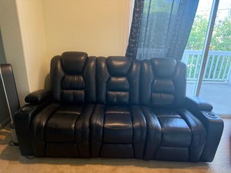 Double reclining sofa