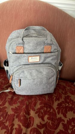 Rivalling Diapers Backpack,Gray colour.
