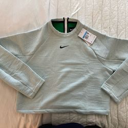 Nike Women’s Center Swoosh Pullover Cropped Tech Fleece NWT New