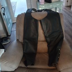 Leather Riding Chaps
