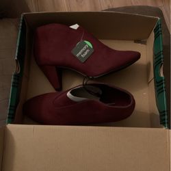 Burgundy Boots