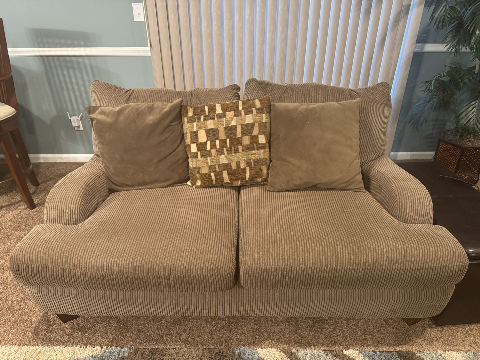 Gently used Sofa, Loveseat And Chair
