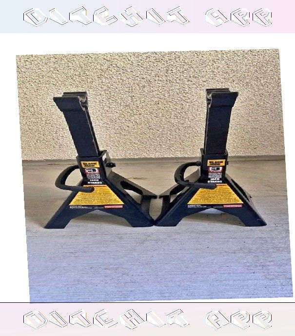 Guardian Jack Stands Double 2 Ton Safety Protection around arrive