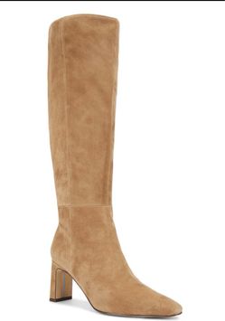 Sylvia Wide Calf Boot in Cyprus TanSam Edelman Size 6