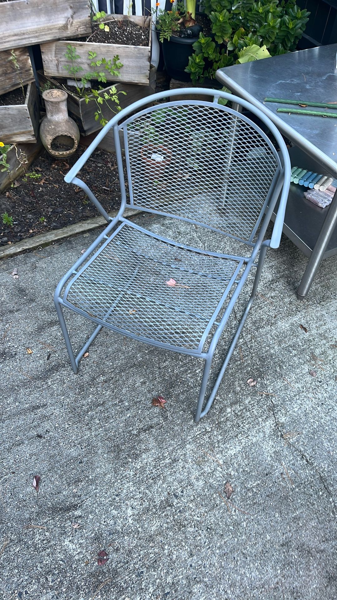 Set Of Four Chairs Stackable