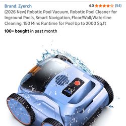 Robotic Pool Vacuum Cleaner for Inground Pools