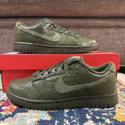 Size 8.5 - Nike Women’s Dunk Low “Crocodile”